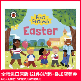 First Festivals Easter 英文儿童绘本 复活节 原版 善本图书 预售