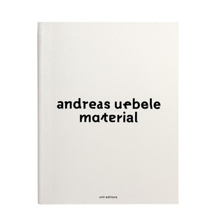 英文工业产品设计艺术 Uebele：材料 现货 进口原版 德国设计师Andreas Material Uebele 善本图书 Andreas