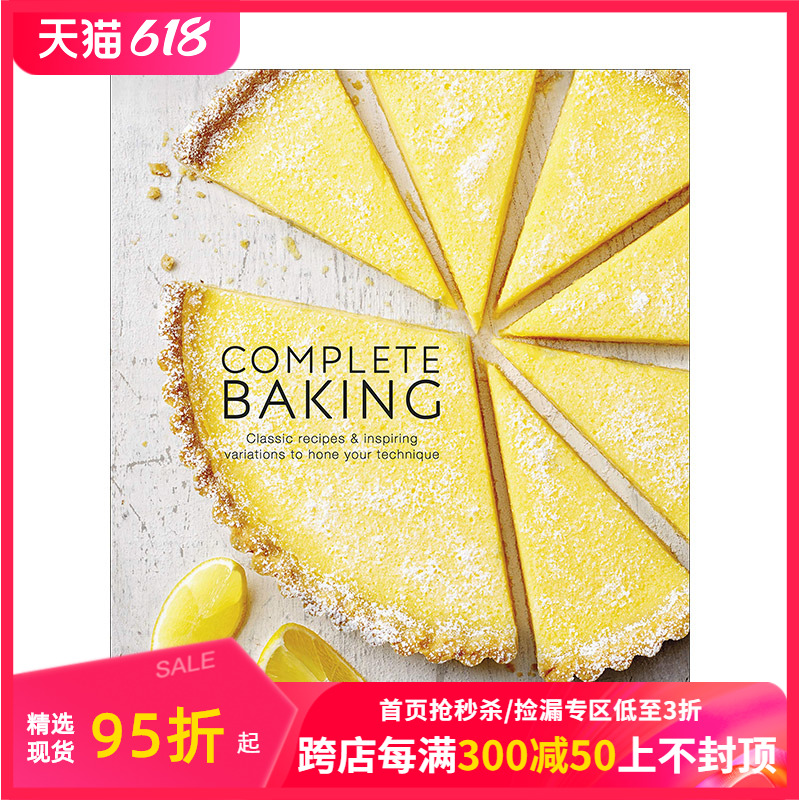 【预售】Complete Baking完全烘焙指南 DK出版英文原版甜点蛋糕饼干料理善本图书