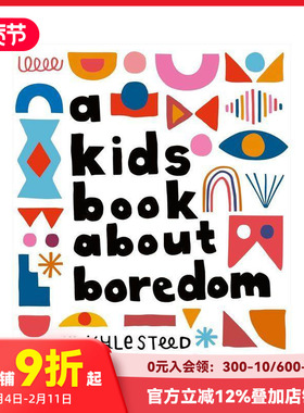 【现货】【给孩子的书】厌倦 【A Kids Book About】Boredom 原版英文青少年读物 DK Children