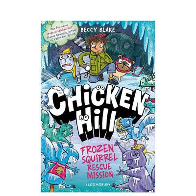 【预售】(预计7月出版)小鸡山：冷冻松鼠救援行动 Chicken Hill: Frozen Squirrel Rescue Mission原版英文儿童漫画爆笑儿童漫画