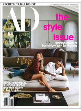 【现货】Architectural Digest Magazine建筑纪要杂志(USA) 2021年08期 9月刊美国 英文原版进口正版杂志期刊 时尚综合杂志 单期