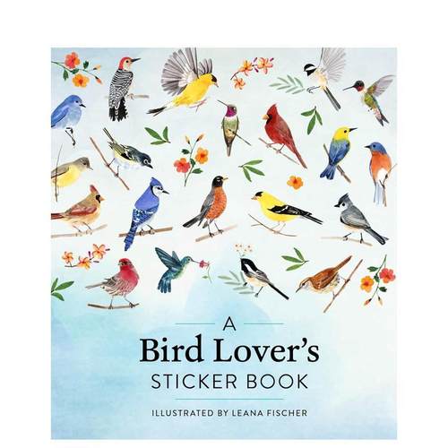 鸟类爱好者贴纸书 Sticke