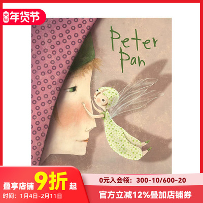 【现货】【经典童话名作绘本系列】彼得·潘 【Masterpiece Series】Peter Pan 原版英文儿童绘本 善本图书