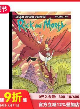 【现货】瑞克和莫蒂 豪华特辑 卷2 Rick and Morty: Deluxe Double Feature Vol. 2 原版英文漫画书 善本图书