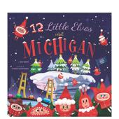 英文儿童绘本 现货 Visit 十二个小精灵游密歇根 Elves 原版 Little Michigan