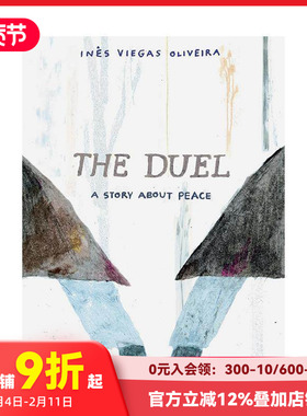 【现货】决斗：一个关于和平的故事 博洛尼亚童书展入选作品 原版英文儿童绘本 葡萄牙国家插画奖Ines Viegas Oliveira