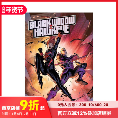 【现货】英文漫画 Marvel漫威 黑寡妇与鹰眼：断箭 Black Widow &