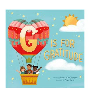 【预售】G 代表感恩 G Is for Gratitude 原版英文儿童语言/概念启蒙