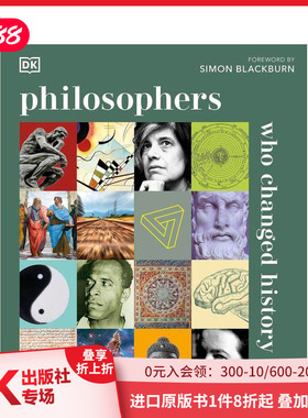 【预售】改变历史的哲学家 【DK History Changers】Philosophers Who Changed History 原版英文社会科学 善本图书