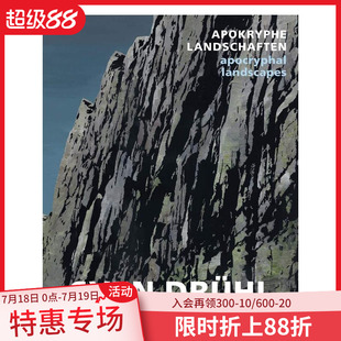 Apocryphal bilingual 现货 进口图书 风景 Druhl：虚构 Apokryphe 英文艺术画册正版 Landscapes Landschaften Sven