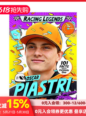 【预售】【赛车传奇】奥斯卡?皮亚斯特里 【Racing Legends】Oscar Piastri 原版英文儿童绘本 善本图书