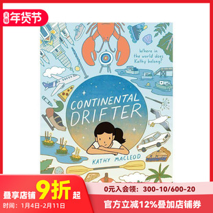 【现货】大陆漂移 Continental Drifter 原版英文儿童漫画 善本图书