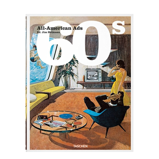 【现货】【TASCHEN 】60年代的全美广告 All-American Ads of the 60s 英文原版进口平面设计 善本图书