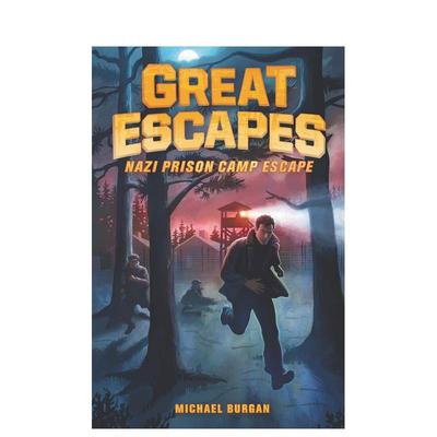 【现货】 Great Escapes 1: Nazi Prison Camp Escape，伟大的越狱1:英文原版图书籍进口正版 Burgan 儿童分阶阅读