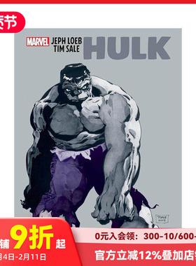 【现货】英文漫画 杰夫·勒布与蒂姆拍卖：绿人画廊版 Jeph Loeb &