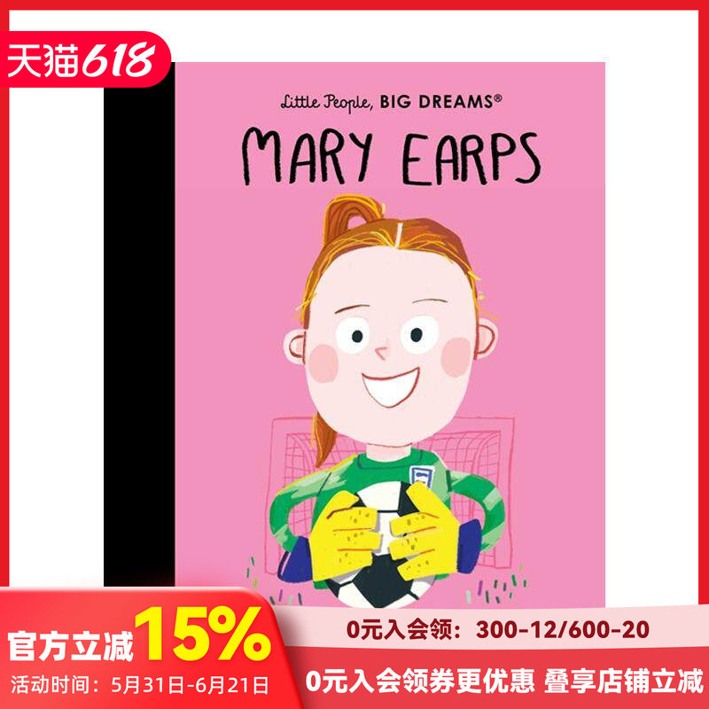 【现货】【小人物 大梦想】玛丽·厄普斯 【Little People Big Dreams】Mary Earps 曼联 足球女明星 原版英文儿童绘本