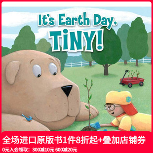 Earth 善本图书 儿童章节书 英文原版 预售 It’s 图书籍进口正版 Tiny Day Cari 今天是地球日 Meister 小小