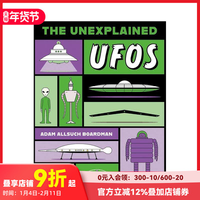【现货】未解之谜：UFO档案 【The Unexplained】UFOs 原版英文青少年读物