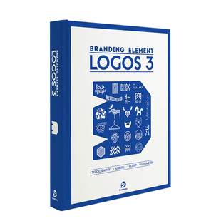 品牌元 图书 善本出版 平面设计 现货 Sendpoints 字体几何 Branding 素标志3 图书书籍 element 英文原版 logos