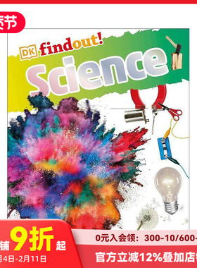 【预售】DKfindout! Science，探索科学 英文原版图书籍进口正版 Dr Emily Grossman 儿童绘本-知识百科