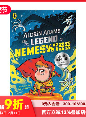 【预售】英文原版奥尔德林·亚当斯与奈姆斯维斯传奇Adams and the Legend of Nemeswiss10岁+儿童分级桥梁阅读英语故事进口图书