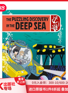 【预售】儿童侦探：深海中的神秘发现 Kid Detectives: The Puzzling Discovery in the Deep Sea 原版英文儿童绘本 善本图书