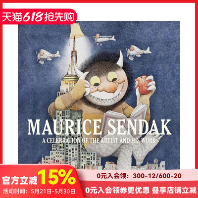 【预售】莫里斯·桑达克：艺术家与他的作品 Maurice Sendak: A Celebration of the Artist and His Work 原版英文艺术画册画集