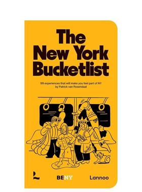 【预售】纽约遗愿清单：99种让你融入纽约的体验 The New York Bucket List  原版英文生活综合