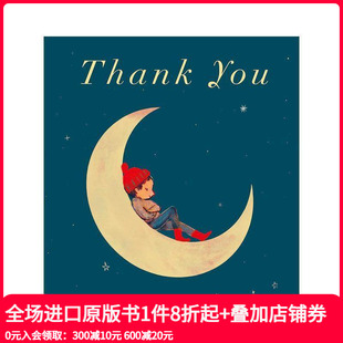 谢谢 英国插画师Jarvis Thank You 英文儿童绘本 原版 现货