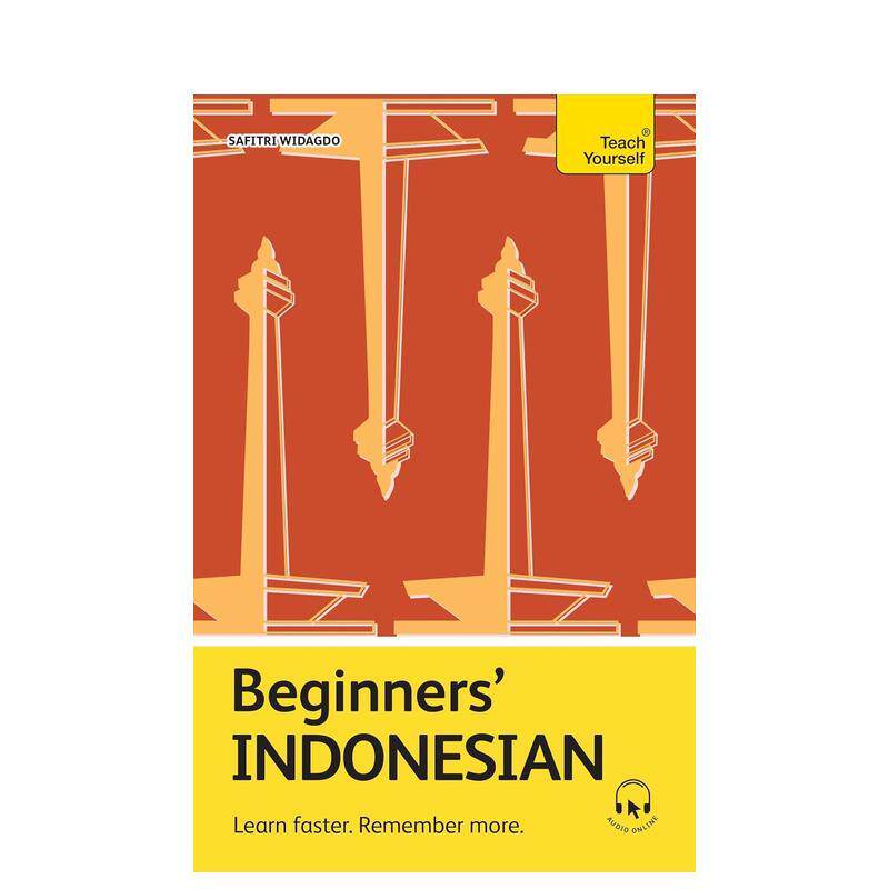 【预售】【语言自学入门系列】印尼语 Beginners' Indonesian 原版英文语言学习 善本图书
