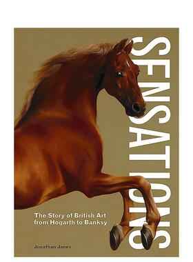 【预售】Sensations 轰动:英国艺术的故事,从霍加斯到班克西 英文原版艺术