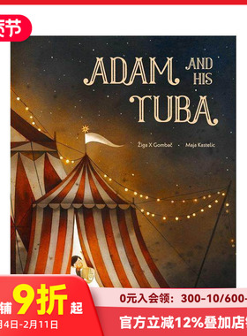 【预售】亚当和他的大号 Adam and His Tuba 进口原版英文儿童绘本