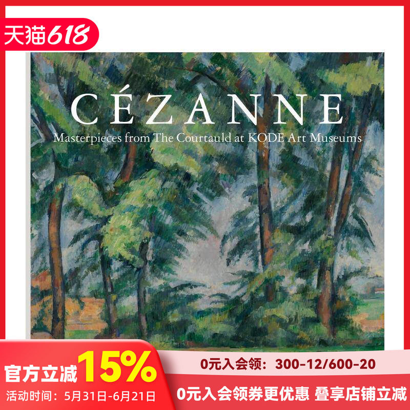 【预售】Cézanne塞尚：库陶尔德画廊收藏 Masterpieces from the Courtauld at KODE Art Museums 英文原版现代艺术Cezanne