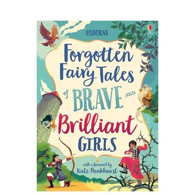 【预售】被遗忘的勇敢和聪明的女孩的童话 Forgotten Fairy Tales of Brave and Brilliant Girls 原版英文儿童故事 善本图书