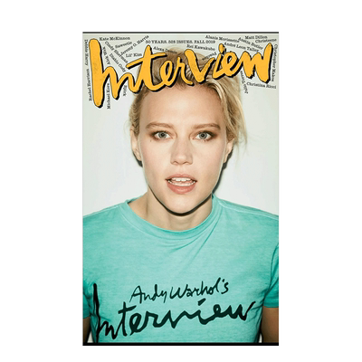 【订阅】 Interview 时尚访谈杂志 美国英文版 年订6期 D621 善本图书