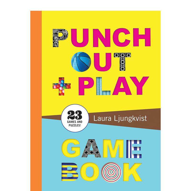 【现货】Punch Out & Play Game Book拆拆卡片游戏书 英文儿童游戏适合6-12岁