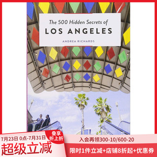 洛杉矶 Los Angeles 旅游攻略 英文原版 现货 500个隐藏秘密旅行指南