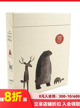 【现货】乔恩·克拉森套书（一套三本） 【Jon Klassen】Jon Klassen‘s Hat Box? 原版英文儿童绘本