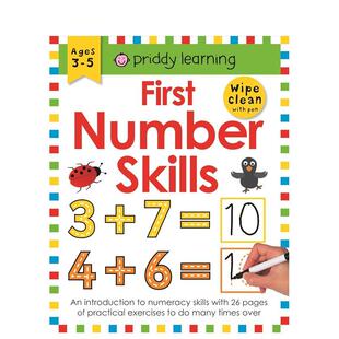 【现货】Wipe Clean Workbooks First Number Skills 可擦练习簿 数字技能 复增