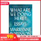 现货 Doing What Are Here?我们在干嘛 玛丽莲·罗宾逊散文评论集