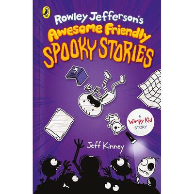【现货】【Rowley Jefferson’s】Awesome Friendly Spooky Stories，【小屁孩罗利·杰斐逊】恐怖故事集
