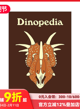 【预售】恐龙百科 【Pedia Books】Dinopedia  原版英文社会科学 善本图书