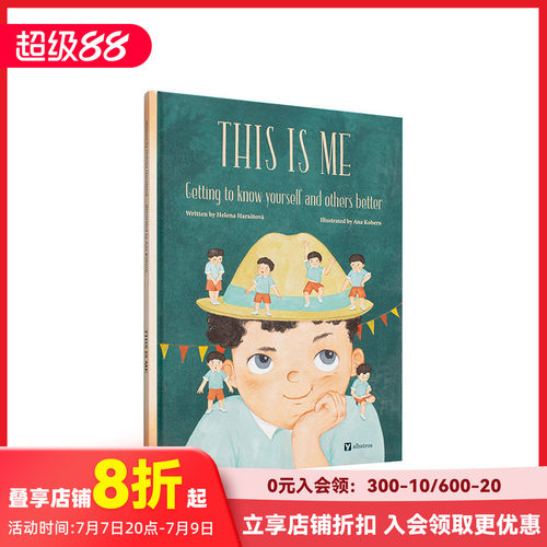 【预售】这就是我：更好地认识自己与他人 This is Me 原版英文儿童绘本 SEL社交情感学习 自我接纳 自我认知