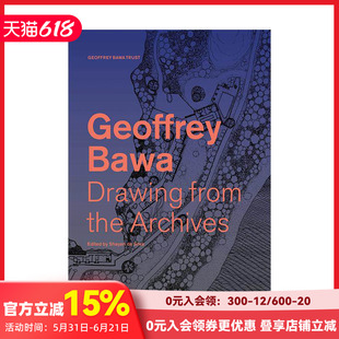 【预售】斯里兰卡建筑大师:杰弗里·巴瓦建筑作品集 Drawing from the Geoffrey Bawa Archives 进口原版英文艺术 善本图书