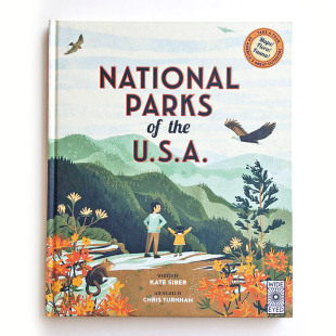 National Parks USA 美国国家公园 The 儿童自然科学科普启蒙绘本 现货