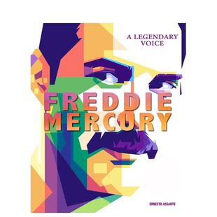 【预售】弗雷迪·墨丘里:传奇之声 Freddie Mercury :A Legendary Voice 原版英文音乐