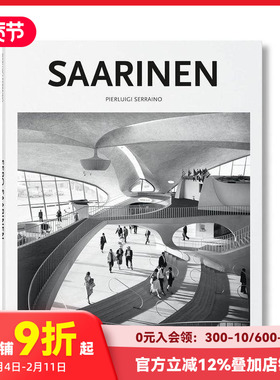 【现货】[TASCHEN]【Basic Art 2.0】Eero Saarinen 沙里南 英文原版建筑设计艺术图书