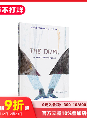 【现货】决斗：一个关于和平的故事 博洛尼亚童书展入选作品 原版英文儿童绘本 葡萄牙国家插画奖Ines Viegas Oliveira