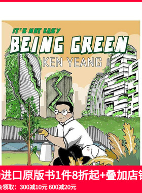 【预售】绿色生活不易 It's Not Easy Being Green 原版英文建筑设计 善本图书